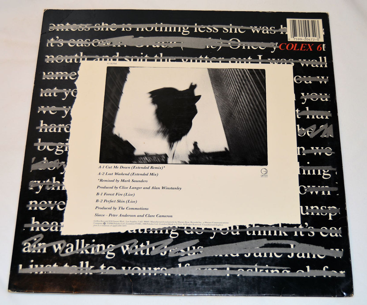 Cole, Lloyd & Commotions - Cut Me Down