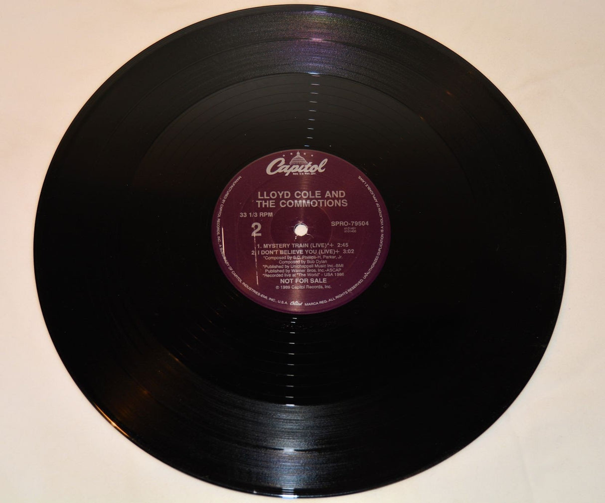 Cole, Lloyd & Commotions - Jennifer She Said