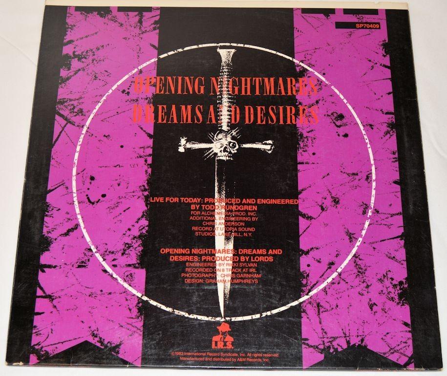 Lords Of The New Church - Live For Today