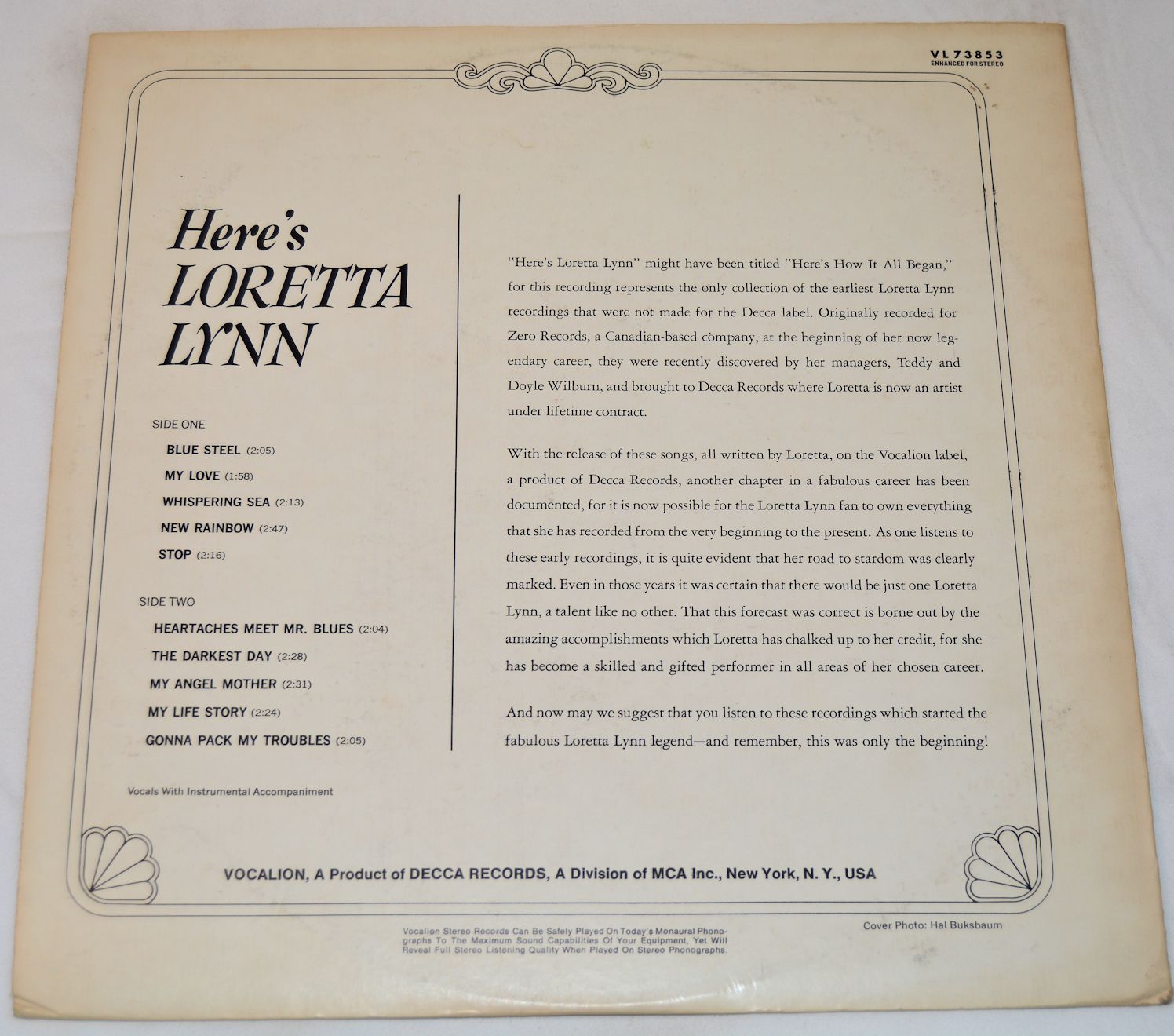 Lynn, Loretta - Here's