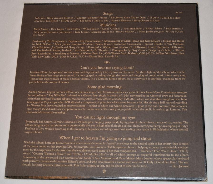 Ellison, Lorraine - Lorraine Ellison