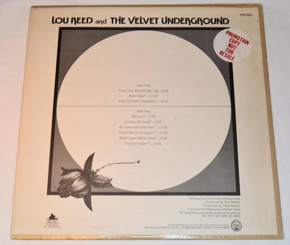 Reed, Lou - & Velvet Underground