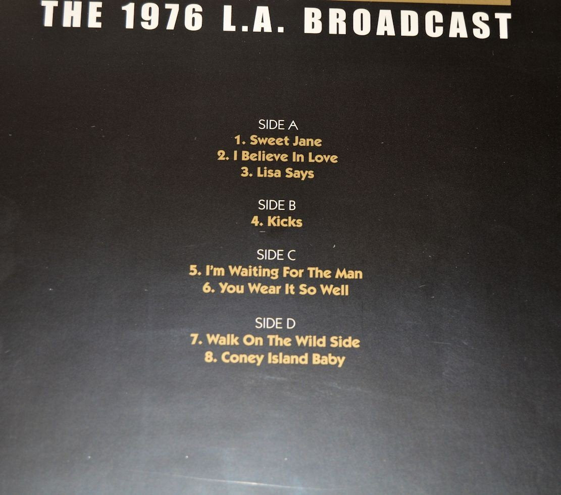 Reed, Lou - Winter At The Roxy Broadcast 1976