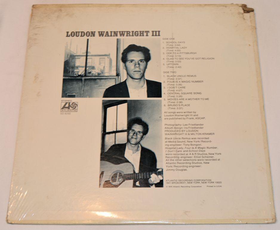 Wainwright, Loudon III - Loudon Wainwright III
