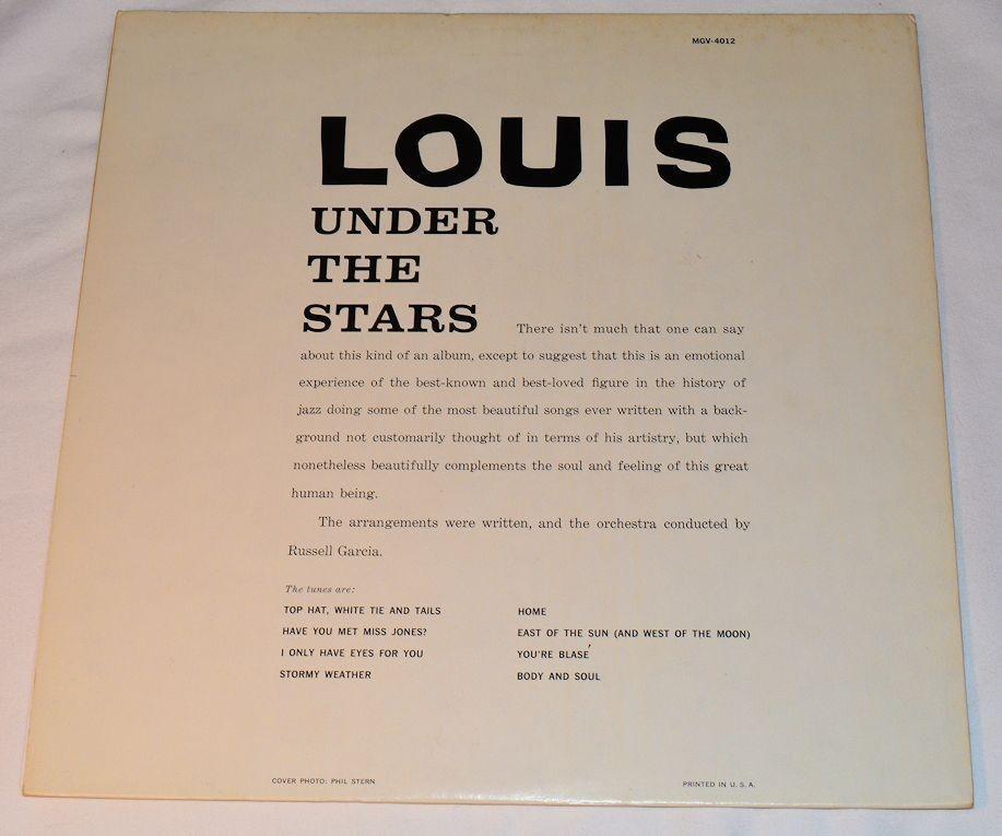 Armstrong, Louis - Under The Stars