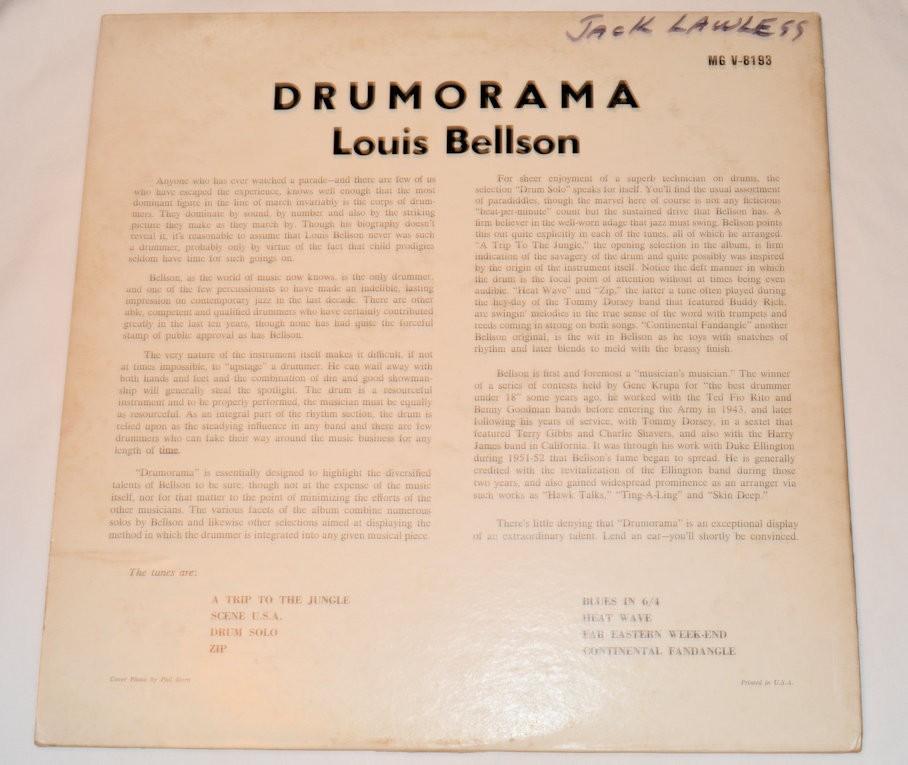Bellson, Louis - Drumorama!