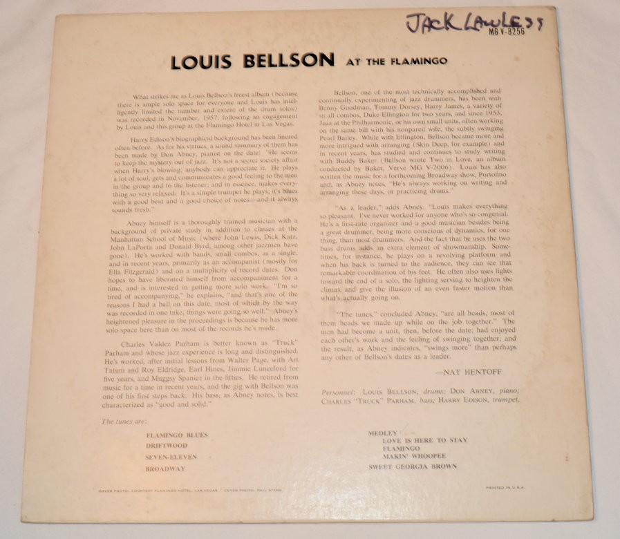 Bellson, Louis - At The Flamingo