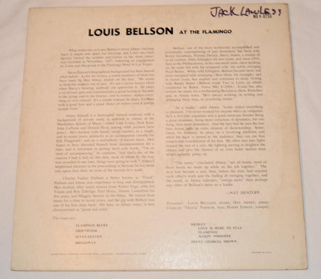 Bellson, Louis - At The Flamingo