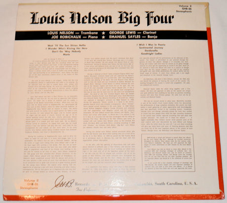 Nelson, Louis - Big Four - Volume II