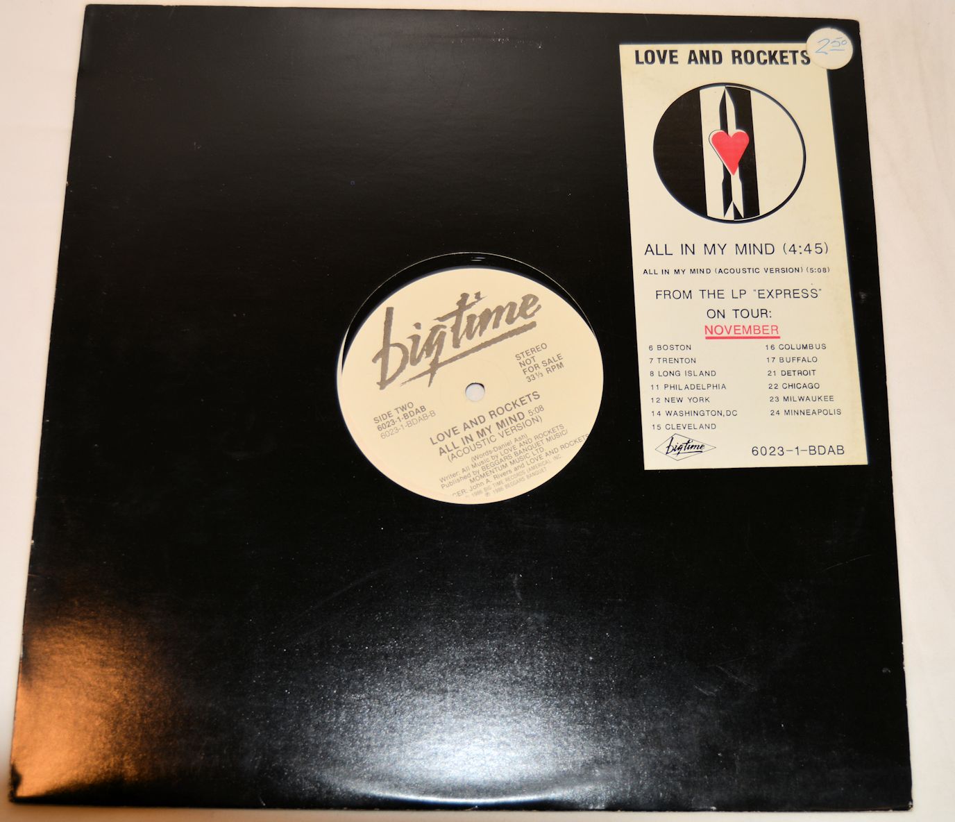 Love & Rockets - All In My Mind