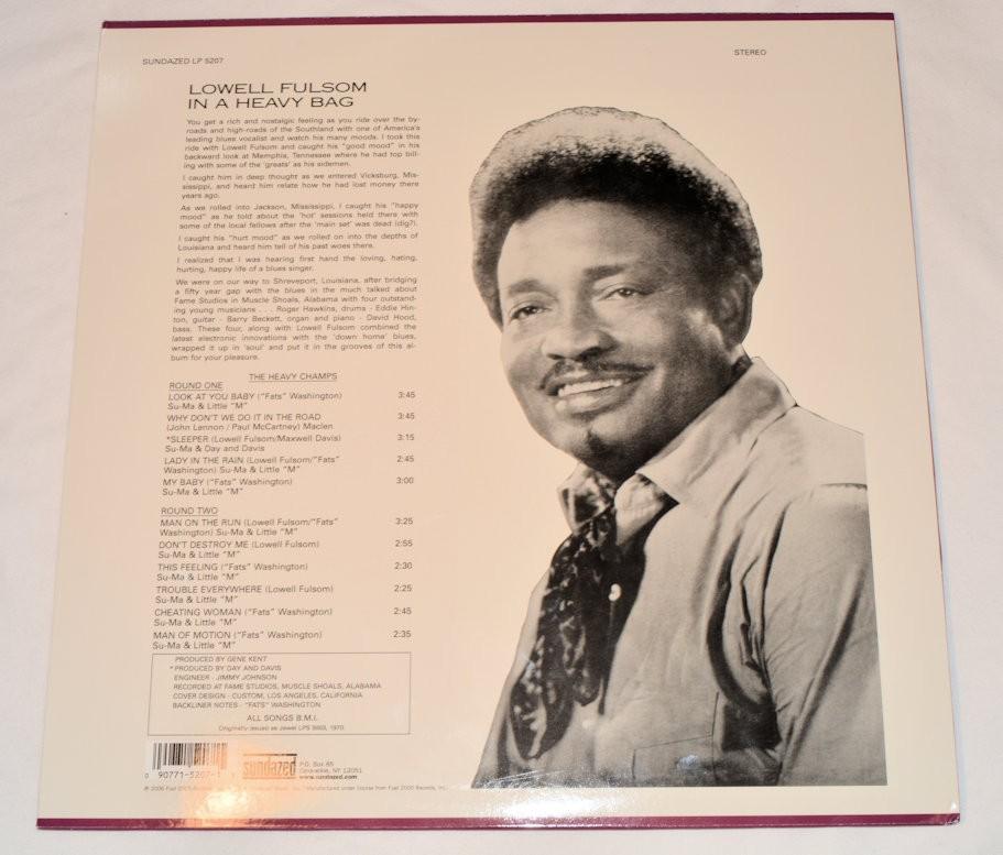 Fulsom, Lowell - In A Heavy Bag