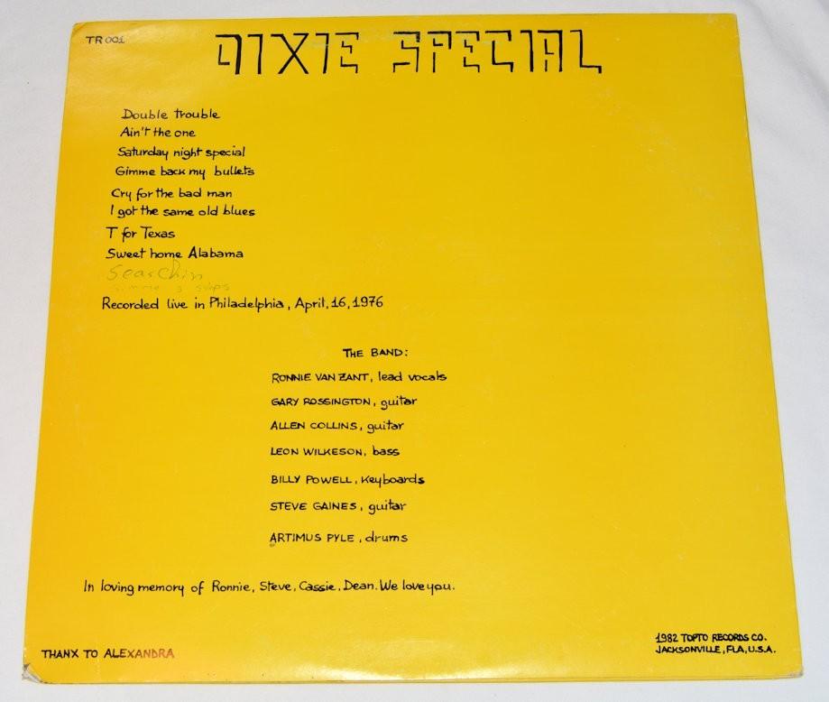 Lynyrd Skynyrd - Live Dixie Special