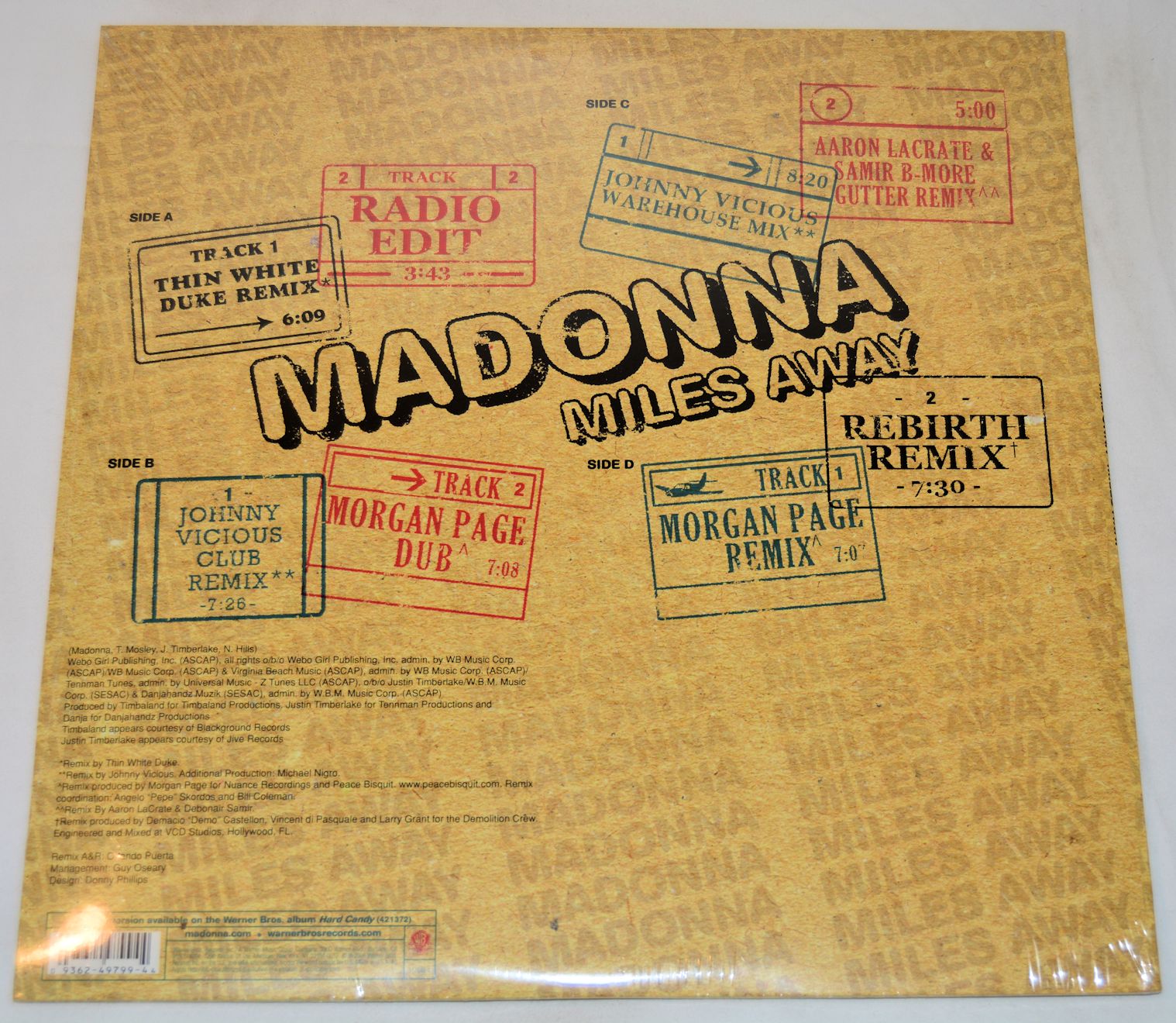 Madonna - Miles Away – Joe's Albums