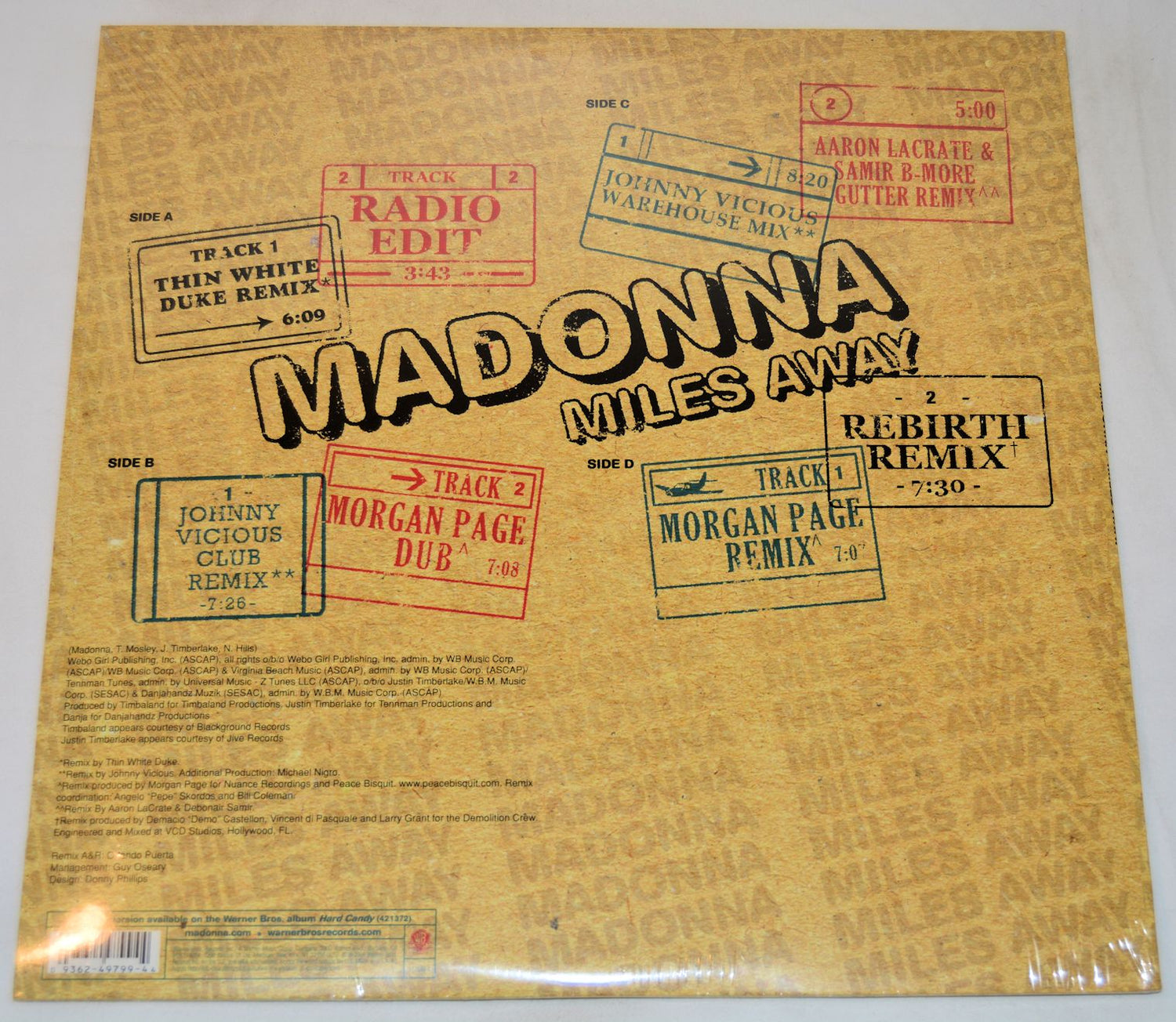 Madonna - Miles Away