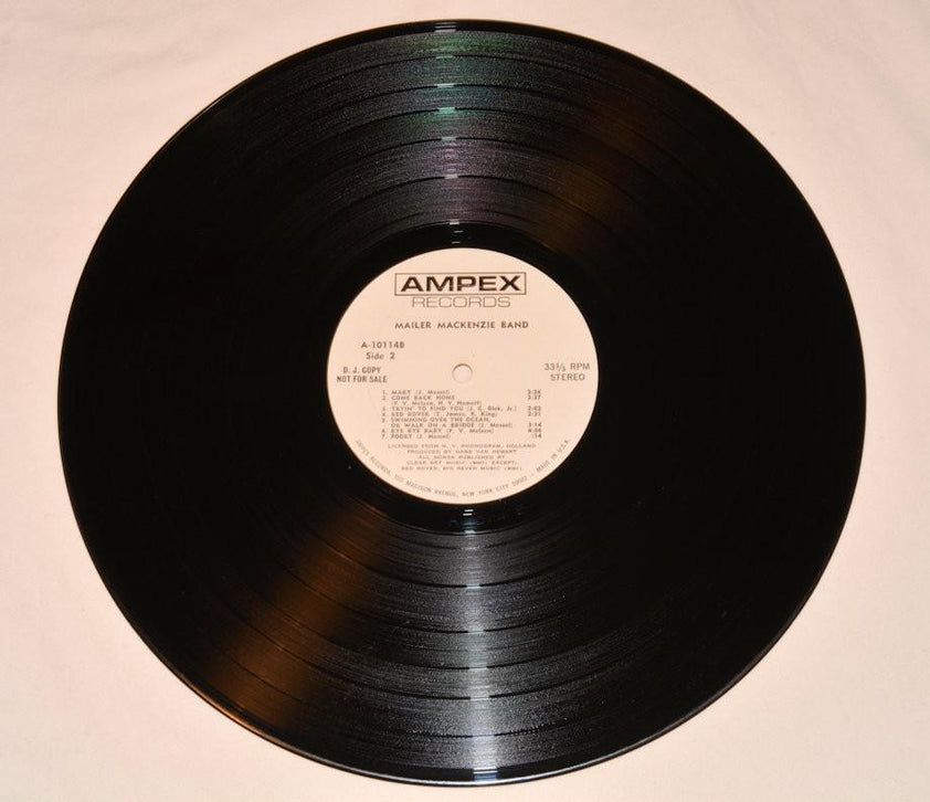 Mailer Mackenzie Band Mailer Mackenzie Band Joe's Albums