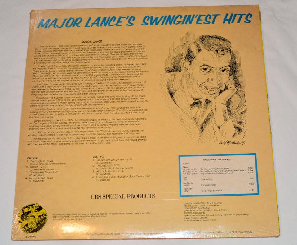 Major Lance - Swingin'est Hits