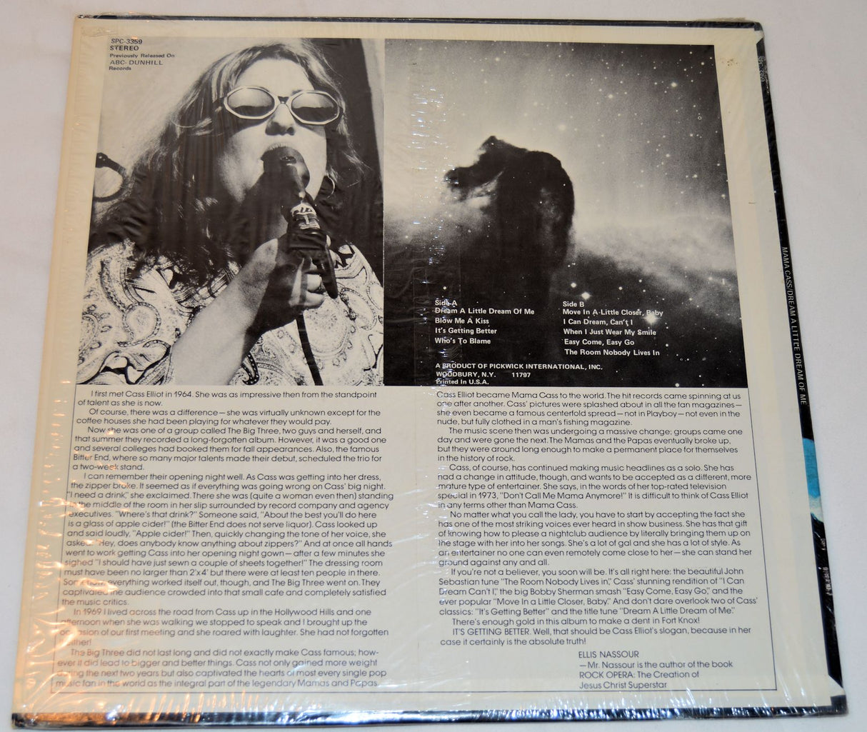 Cass, Mama - Dream A Little Dream Of Me