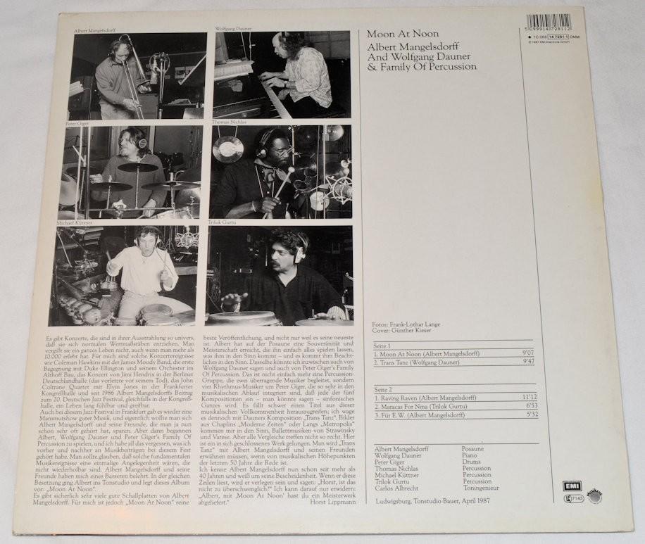 Mangelsdorff, Albert - Moon At Noon