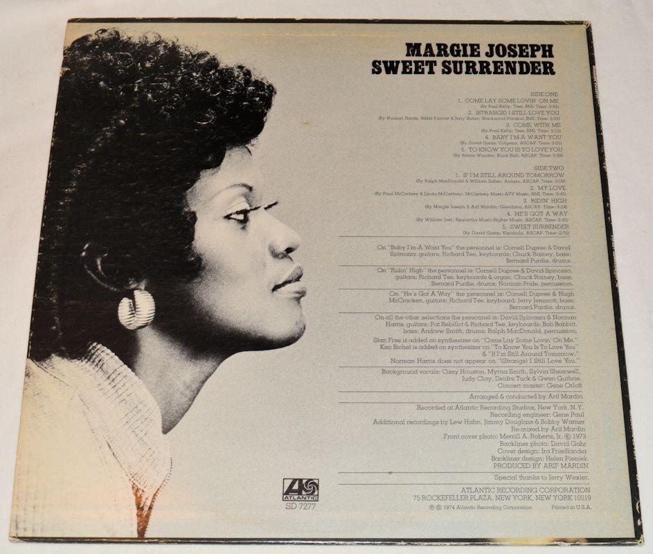 Joseph, Margie - Sweet Surrender