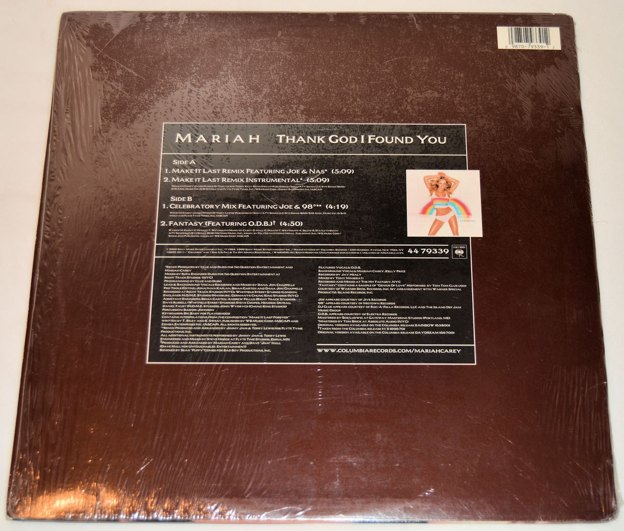 Carey, Mariah - Thank God I Found You