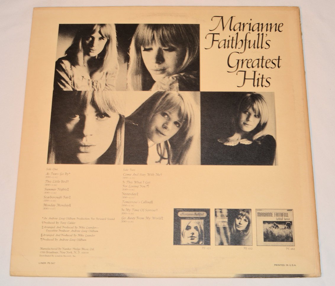 Faithfull, Marianne - Greatest Hits