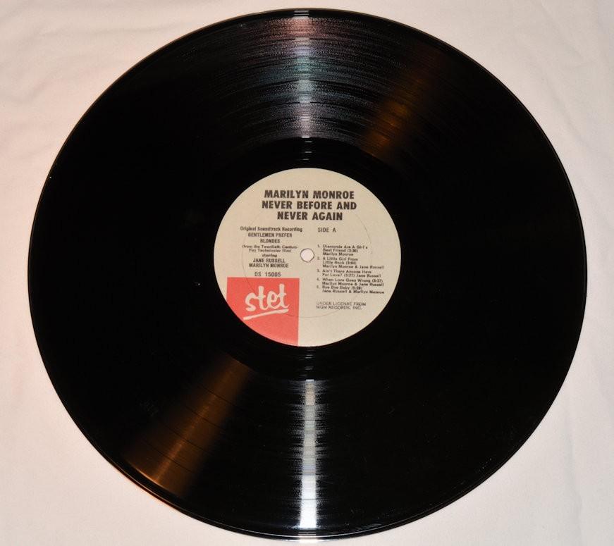 Monroe, Marilyn - Never Before & Never Again – Joe's Albums