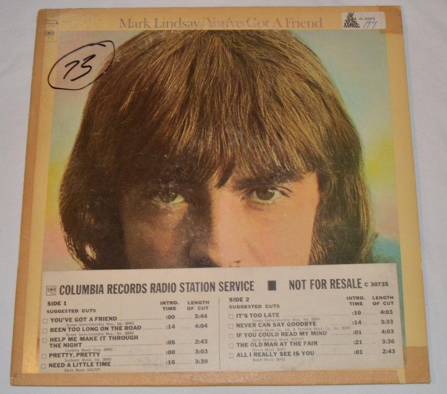 Lindsay, Mark - You've Got A Friend