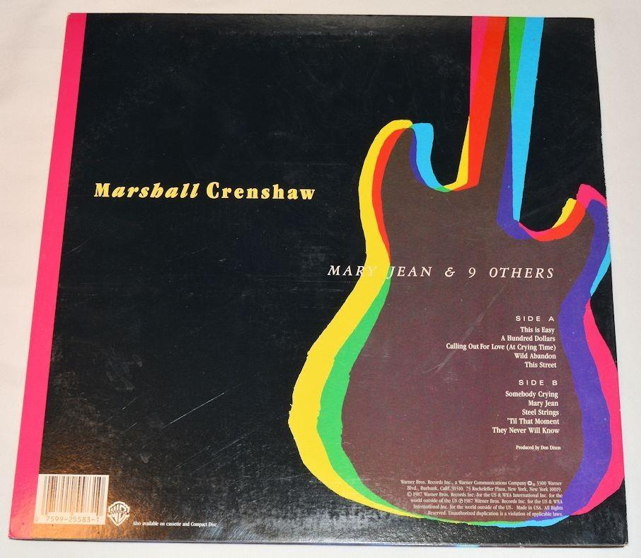 Crenshaw, Marshall - Mary Jean & 9 Others