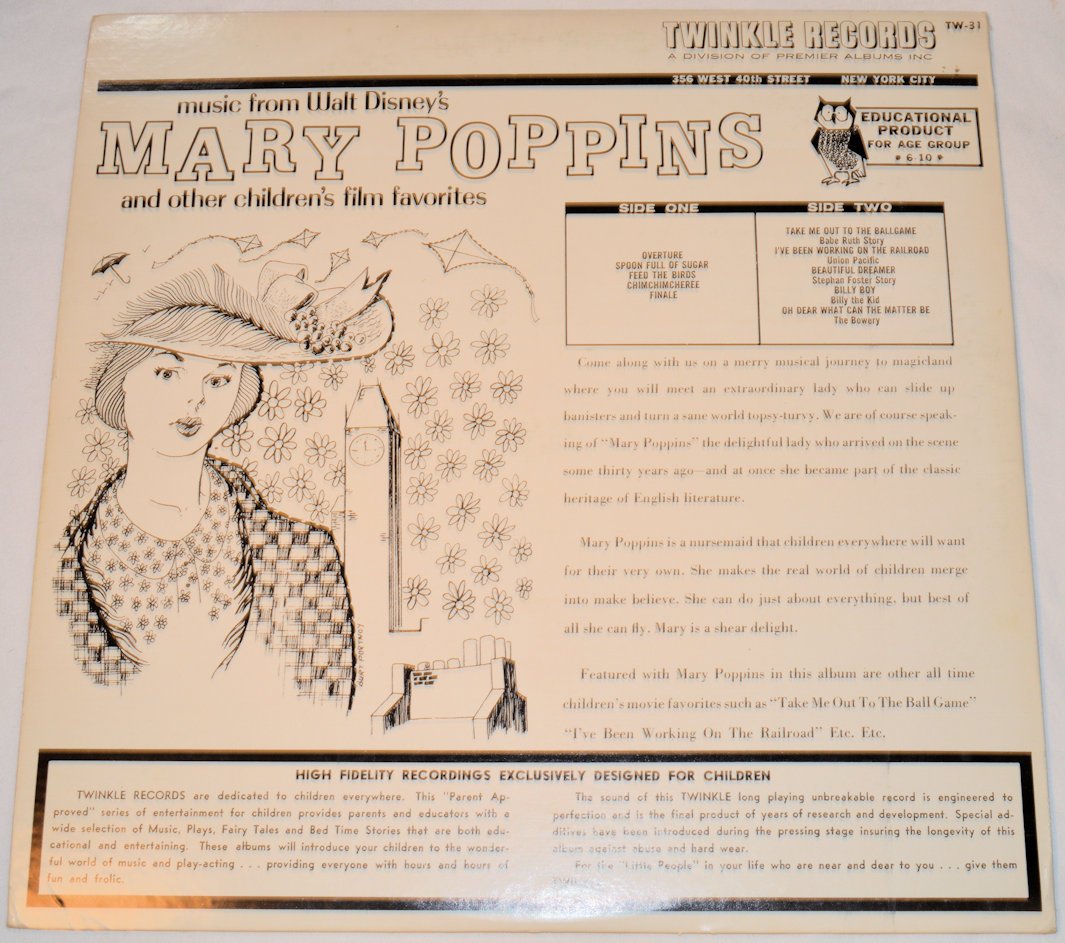 Miscellaneous - Music From Mary Poppins