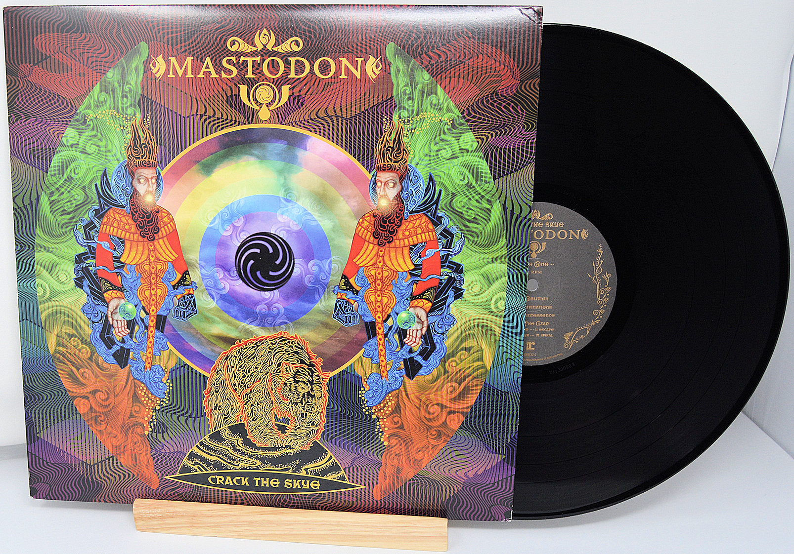 Mastodon ‎– Crack The Skye, Black, Vinyl Record Album LP, Metal
