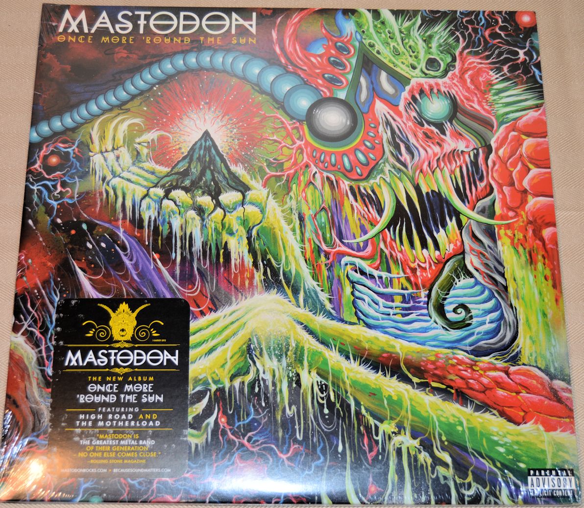 米3discs LP Mastodon Once More round The Sun 5432591 REPRISE 未開封 /00660 Mastodon – Once More 'Round The Sun | Releases | Discogs