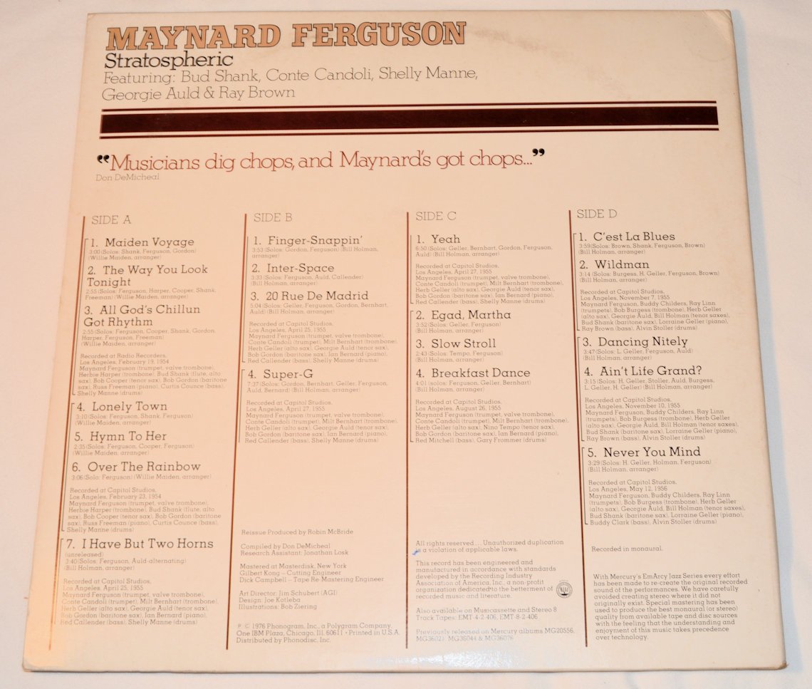 Ferguson, Maynard - Stratospheric