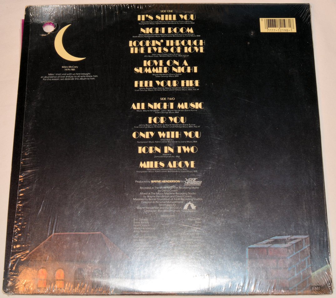 McCrary's - All Night Music