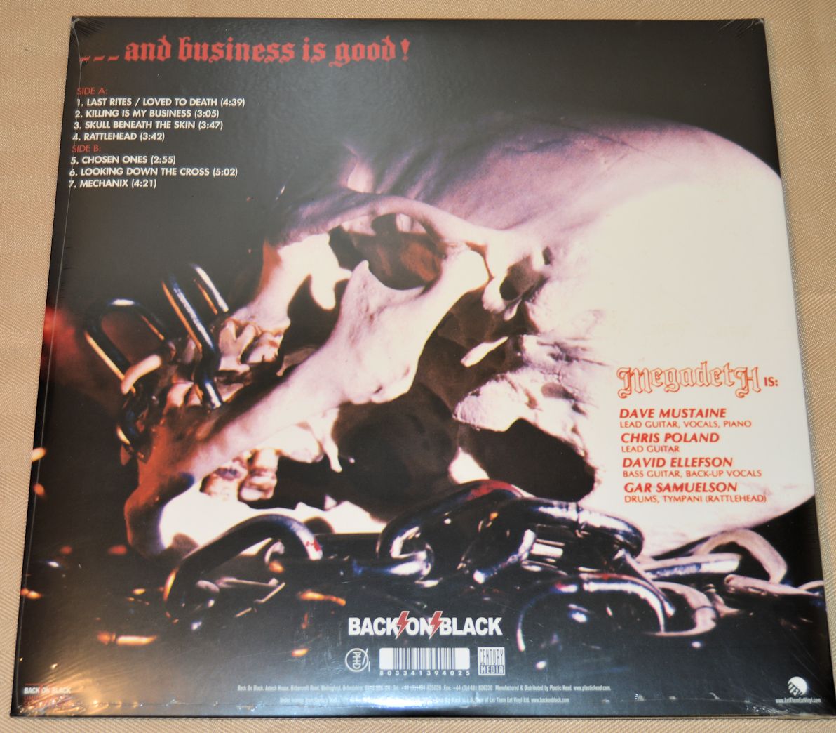 Megadeth - Killing Is My Business