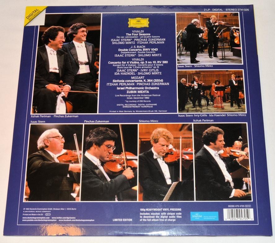 Zukerman, Stern, Perlman, Mintz, Mehta