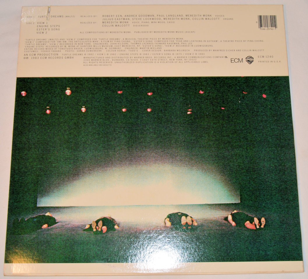 Monk, Meredith - Turtle Dreams