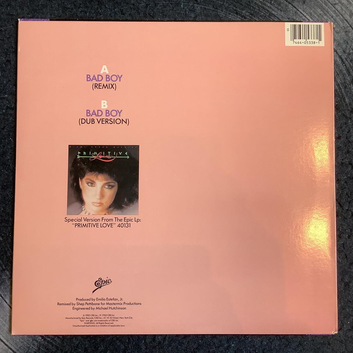 Miami Sound Machine - Bad Boy Remix