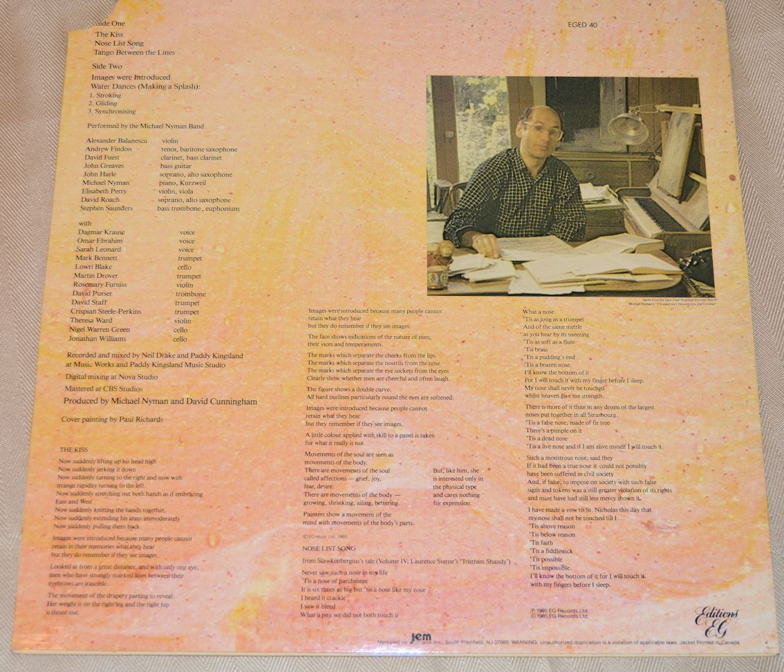 Nyman, Michael - The Kiss And Other Movements