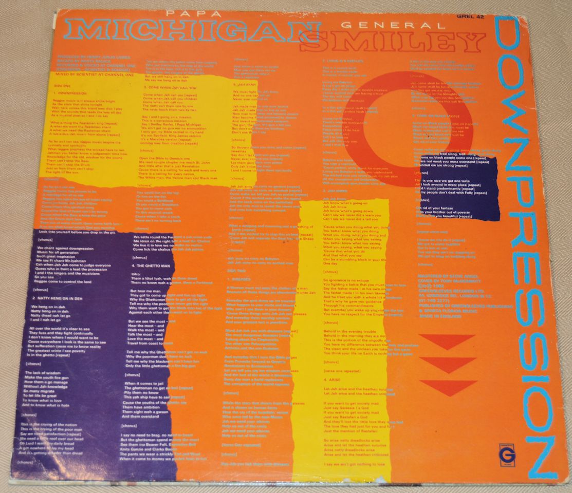 Papa Michigan/General Smiley - Downpression