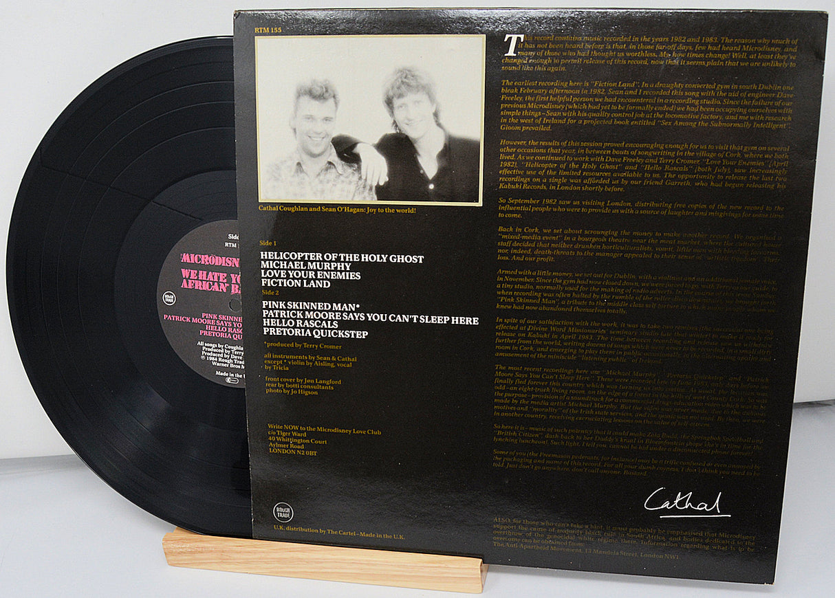 Microdisney ‎– 82-84: We Hate You South African Bastards!