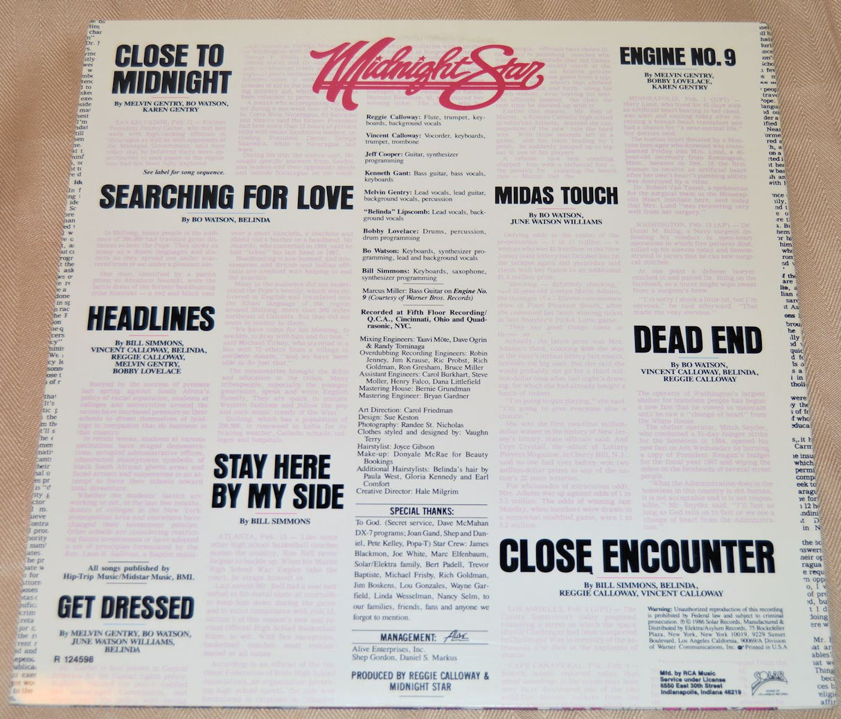 Midnight Starr - Headlines