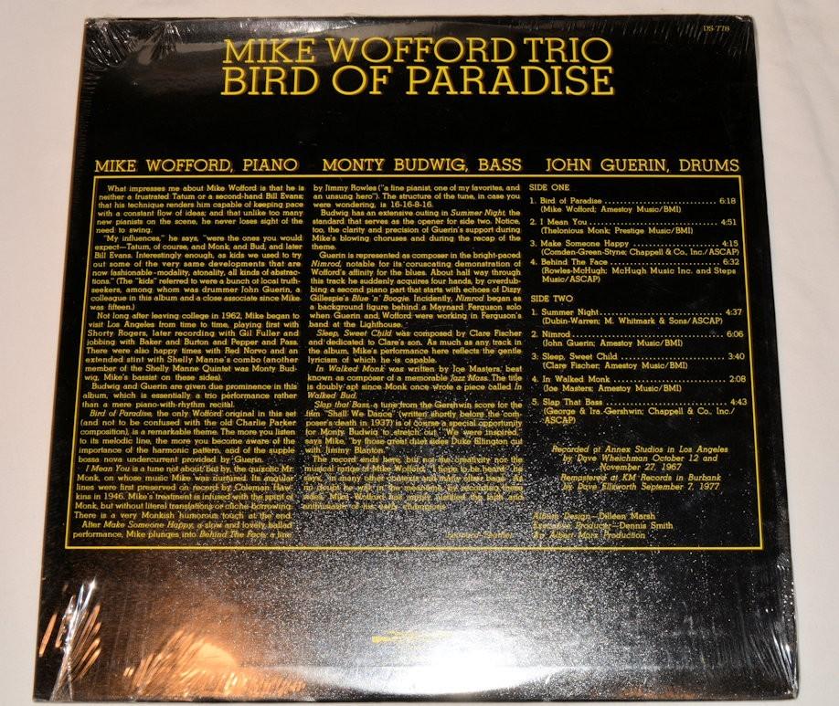 Wofford, Mike - Bird Of Paradise