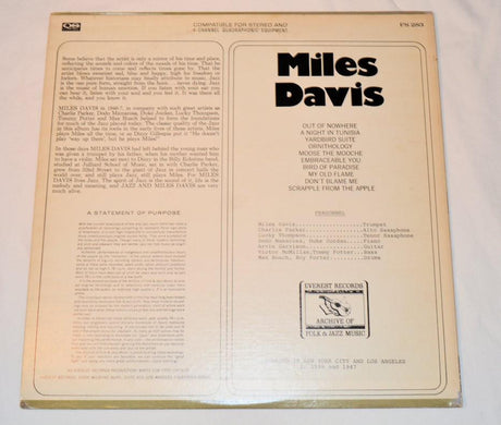 Davis, Miles - Everest Archive