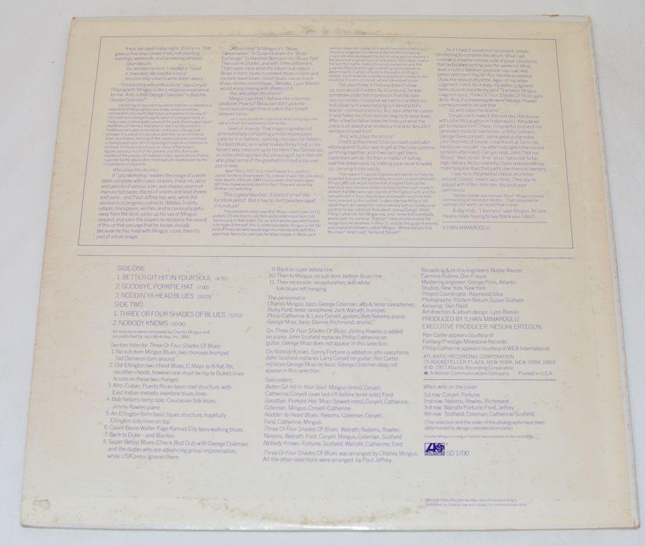 Mingus, Charles - Three Or Four Shades Of Blues