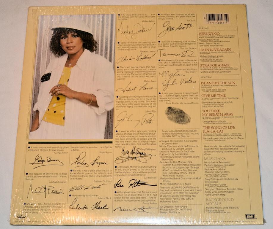 Minnie Riperton - Love Lives Forever, Vinyl Record Album LP – Joe's Albums