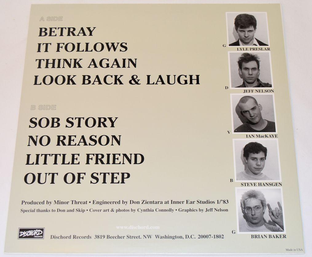 Minor Threat - Out Of Step