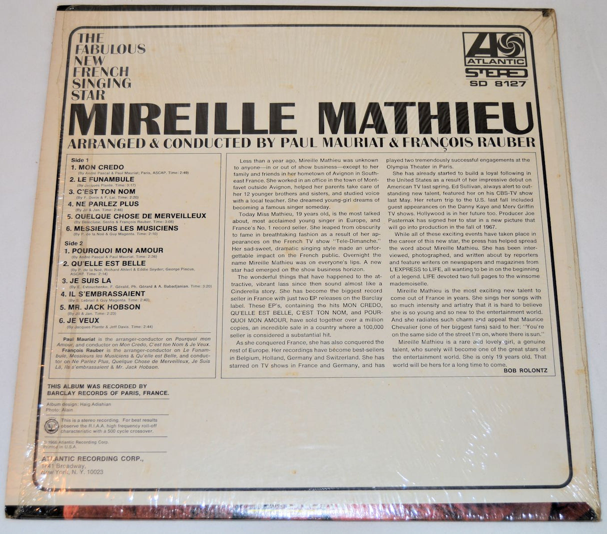 Mathieu, Mireille - The Fabulous New