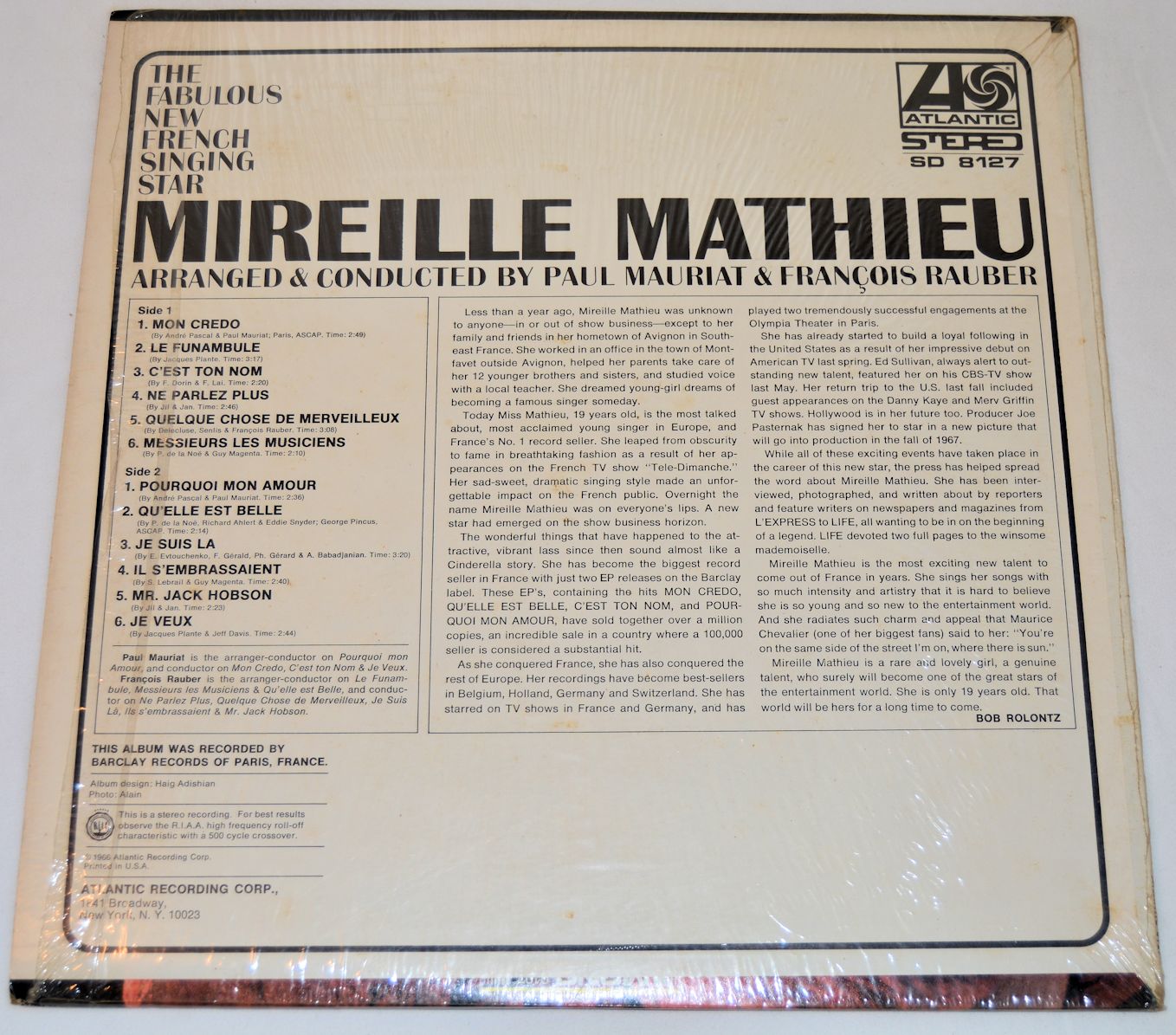 Mathieu, Mireille - The Fabulous New