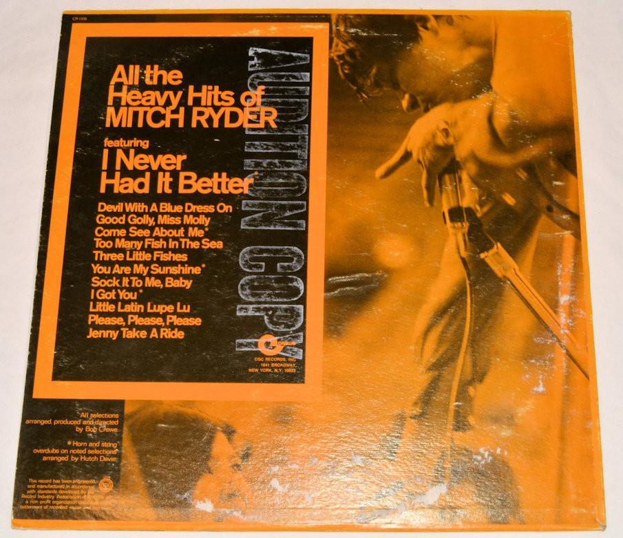 Ryder, Mitch - All The Heavy Hits