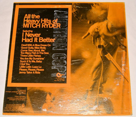 Ryder, Mitch - All The Heavy Hits